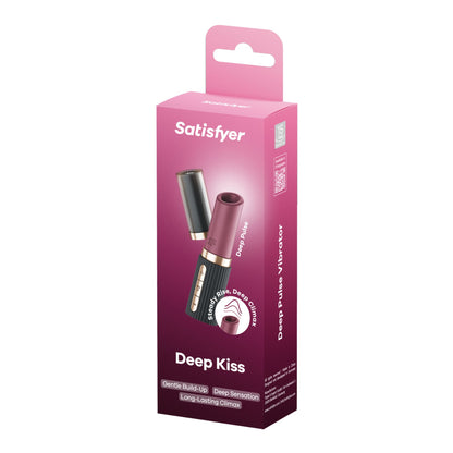 Вакуумний стимулятор Satisfyer Deep Kiss, магнітна технологія 3D Air Pulse