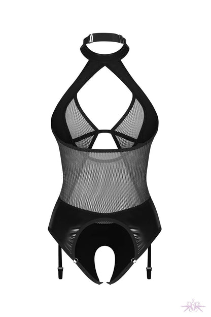 Боді Obsessive Dominna crotchless teddy S/M