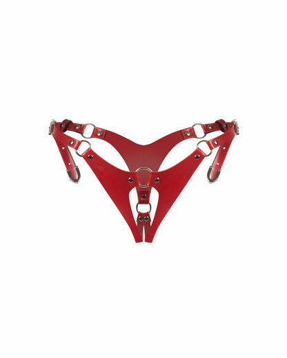 Трусики Obsessive Inferro crotchless thong S/M/L