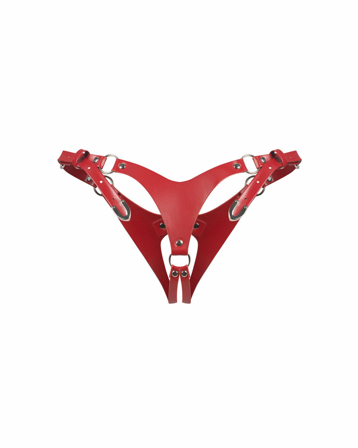 Трусики Obsessive Inferro crotchless thong S/M/L