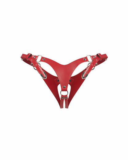 Трусики Obsessive Inferro crotchless thong S/M/L