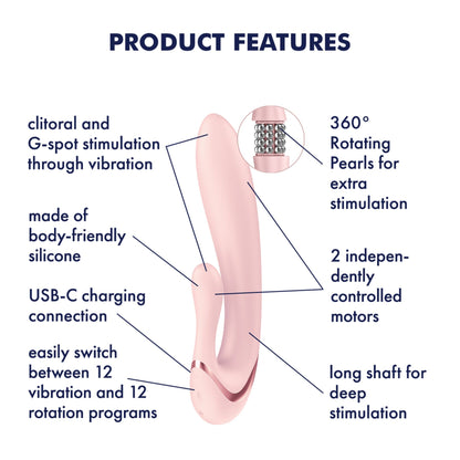 Вібратор-кролик Satisfyer Pearl Bunny 3