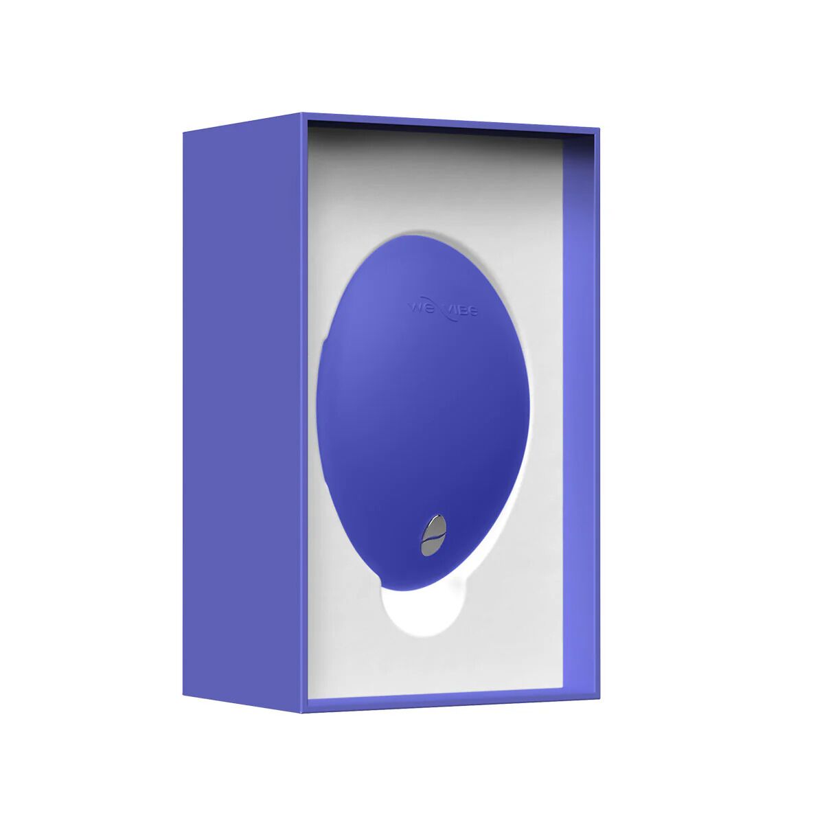Кліторальний вібратор з підігрівом та охолодженням We-Vibe Temp Lavender Blue блакитний