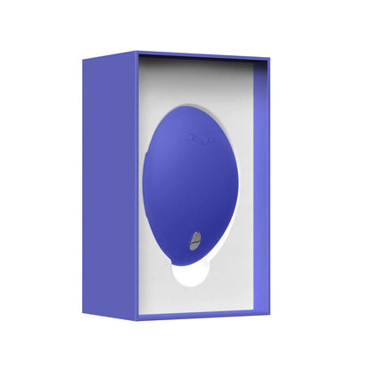 Кліторальний вібратор з підігрівом та охолодженням We-Vibe Temp Lavender Blue блакитний