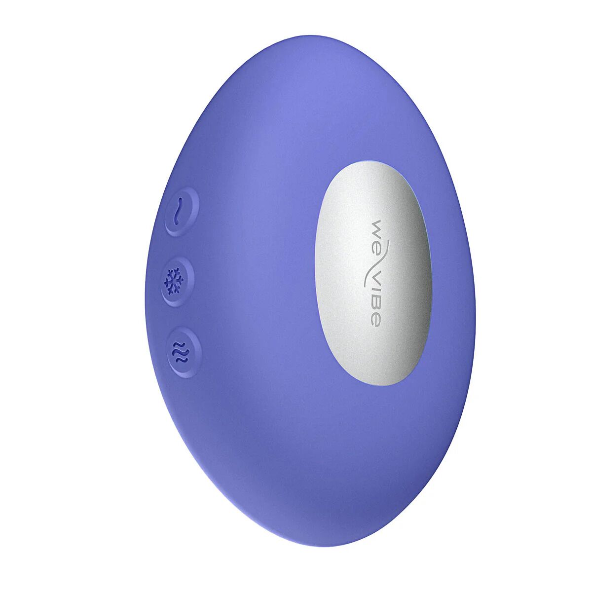 Кліторальний вібратор з підігрівом та охолодженням We-Vibe Temp Lavender Blue блакитний