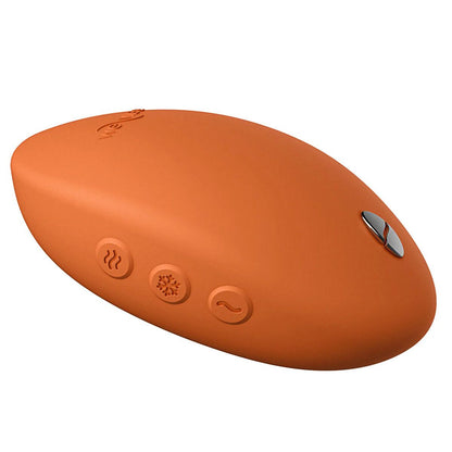 Кліторальний вібратор з підігрівом та охолодженням We-Vibe Temp Tangerine помаранчевий
