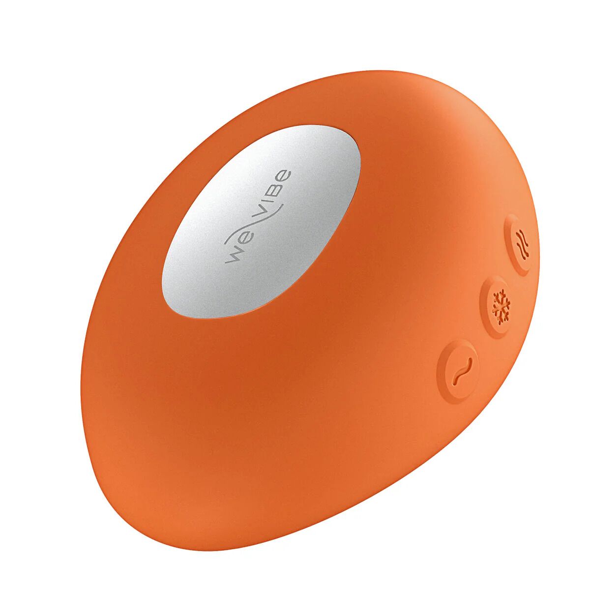 Кліторальний вібратор з підігрівом та охолодженням We-Vibe Temp Tangerine помаранчевий