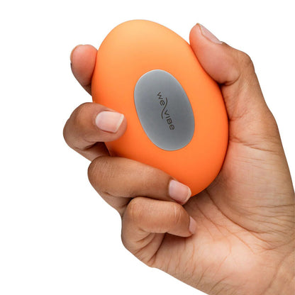 Кліторальний вібратор з підігрівом та охолодженням We-Vibe Temp Tangerine помаранчевий