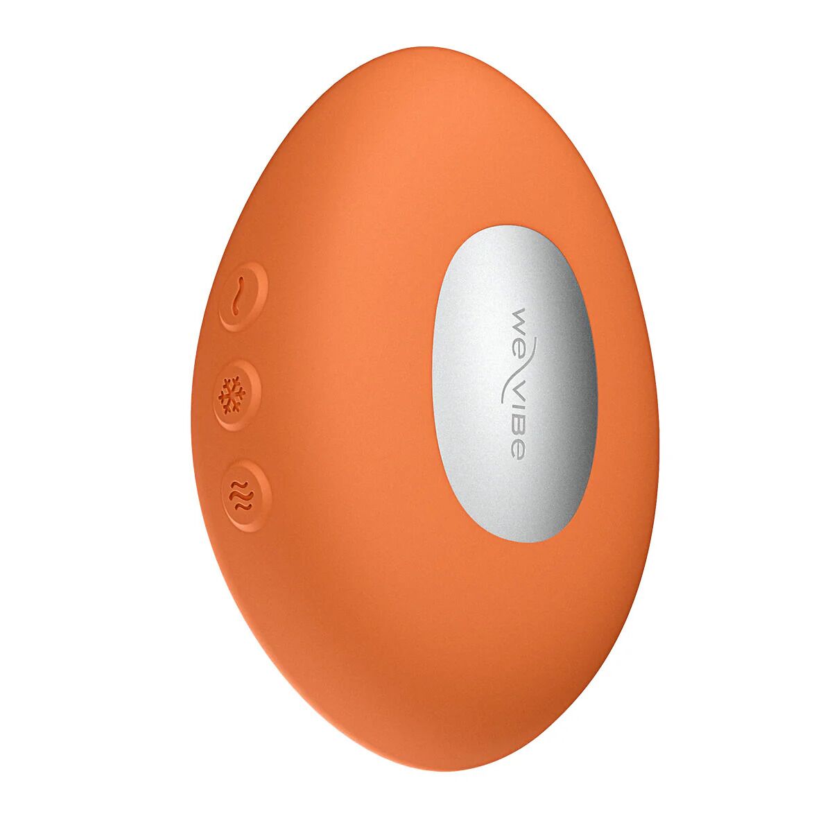 Кліторальний вібратор з підігрівом та охолодженням We-Vibe Temp Tangerine помаранчевий
