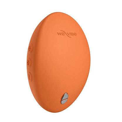 Кліторальний вібратор з підігрівом та охолодженням We-Vibe Temp Tangerine помаранчевий