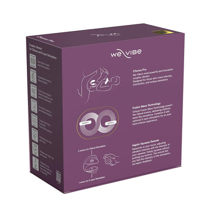 Смарт-вібратор для пар We-Vibe Chorus Pro Satin Black
