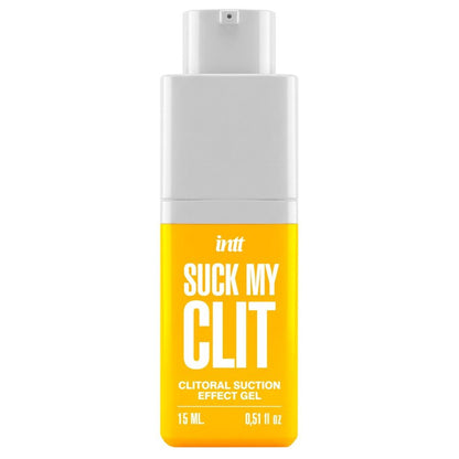 Смоктайзер для клітора Intt Suck My Clit Tropical Mango (15 мл), манго, гель з ефектом посмоктування