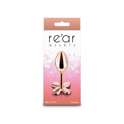 Анальна пробка NS Novelties Rear Assets - Clover - Rose Gold