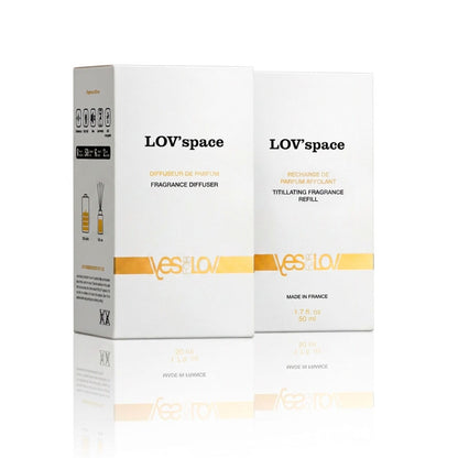 Ароматичний дифузор YESforLOV LOV'space + рефіл Titillating Fragrance Refill, пряний аромат
