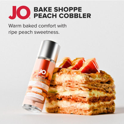Лубрикант JO Bake Shoppe Peach Cobbler зі смаком персикового коблера 60 мл