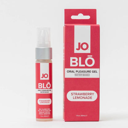 Гель для орального сексу JO BLO Strawberry Lemonade зі смаком полуничного лимонаду 30 мл