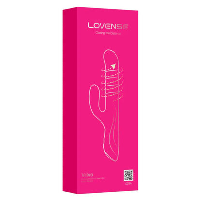 Вібратор-кролик Lovense Velvo з обертовими кульками на 360° за технологією WaveRoller