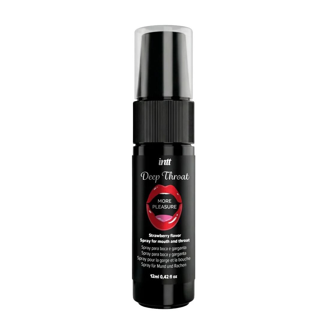 Спрей для глибокого мінету Intt Deep Throat Oral Spray Strawberry (12 мл)