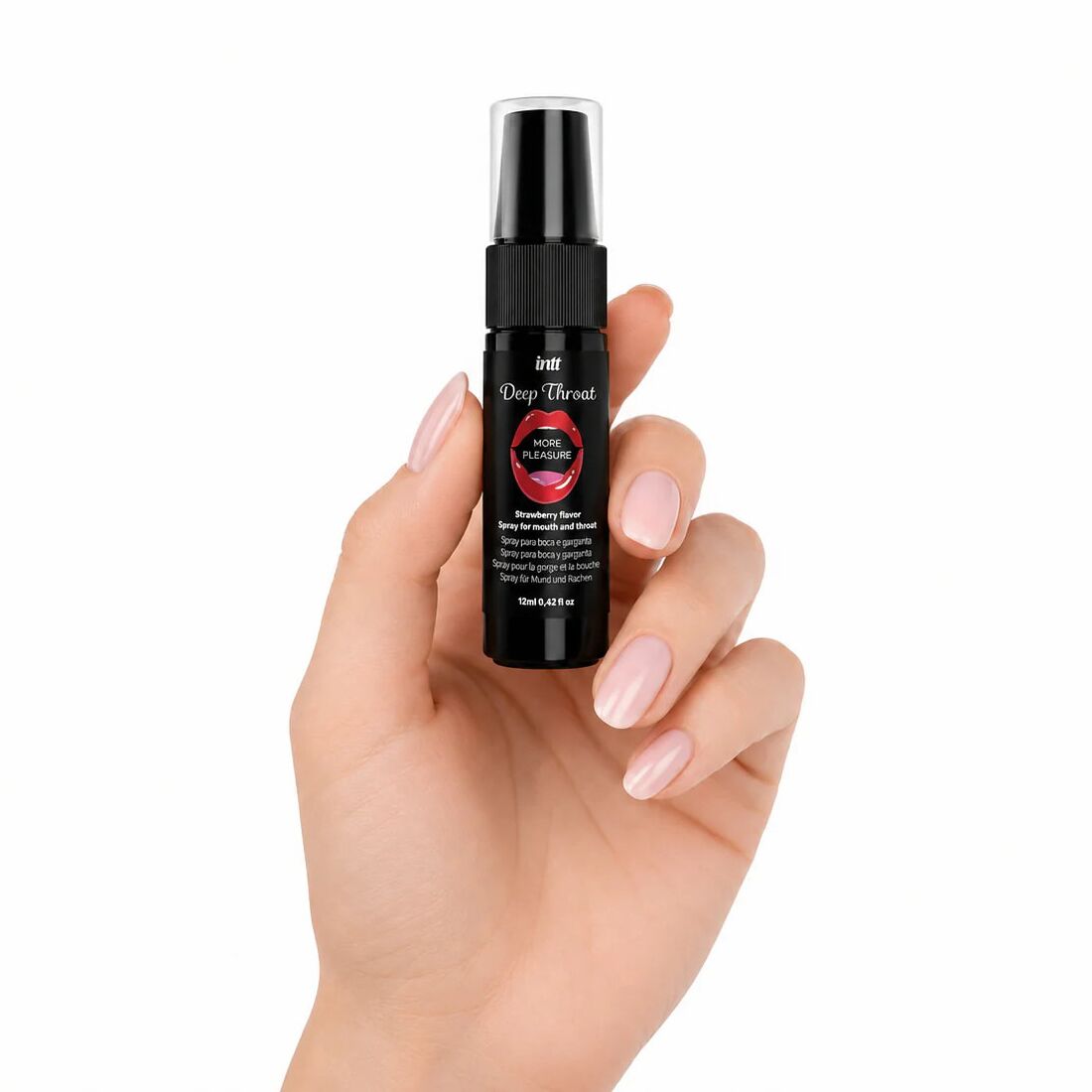 Спрей для глибокого мінету Intt Deep Throat Oral Spray Strawberry (12 мл)