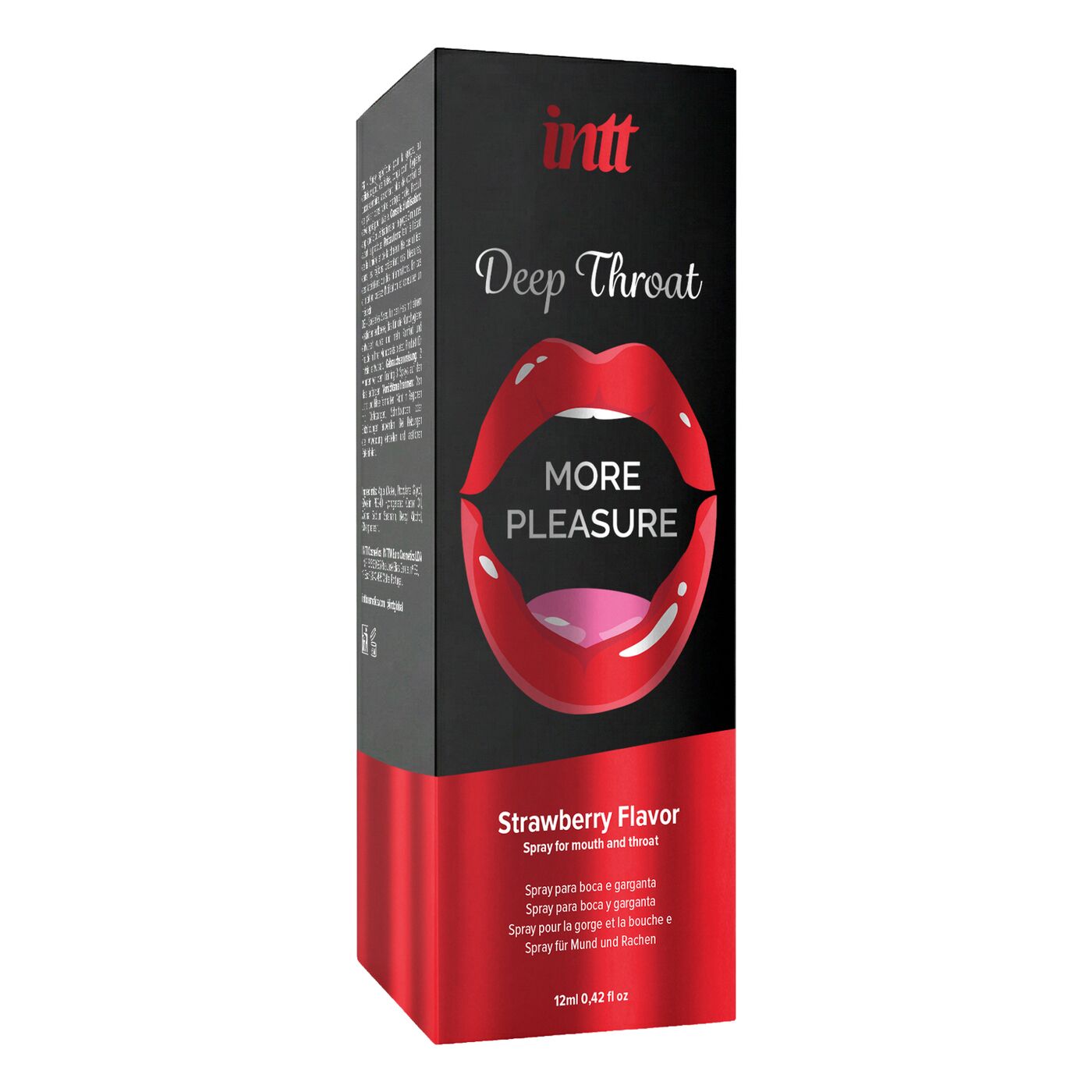 Спрей для глибокого мінету Intt Deep Throat Oral Spray Strawberry (12 мл)