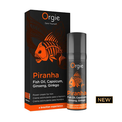 Крем для посилення ерекції Orgie Piranha 15 мл