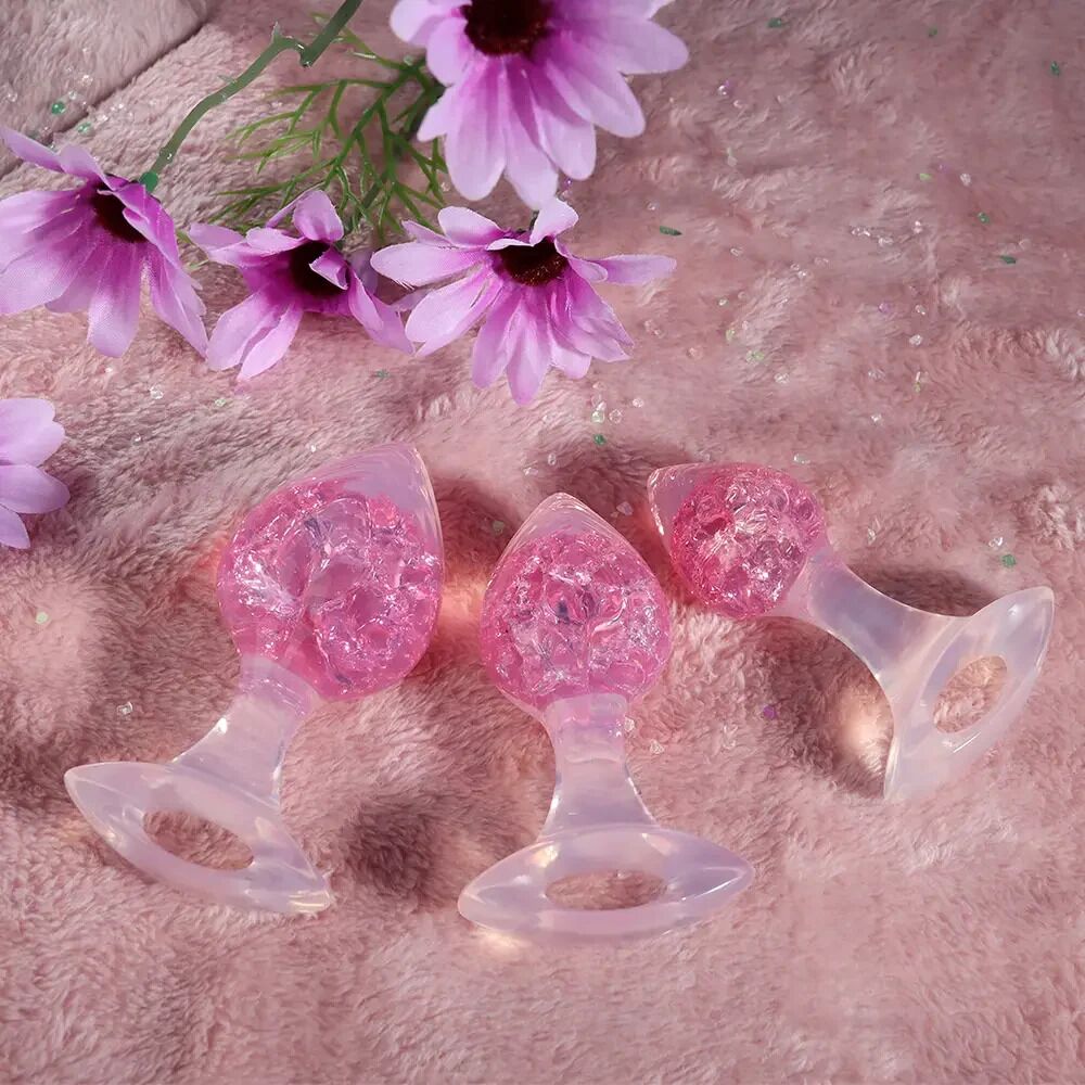 Анальна пробка NS Novelties Cosmic Glams - Small - Pink