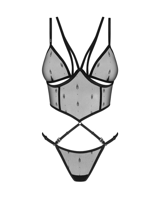 Комплект Obsessive Anniverse Special top & thong S/M