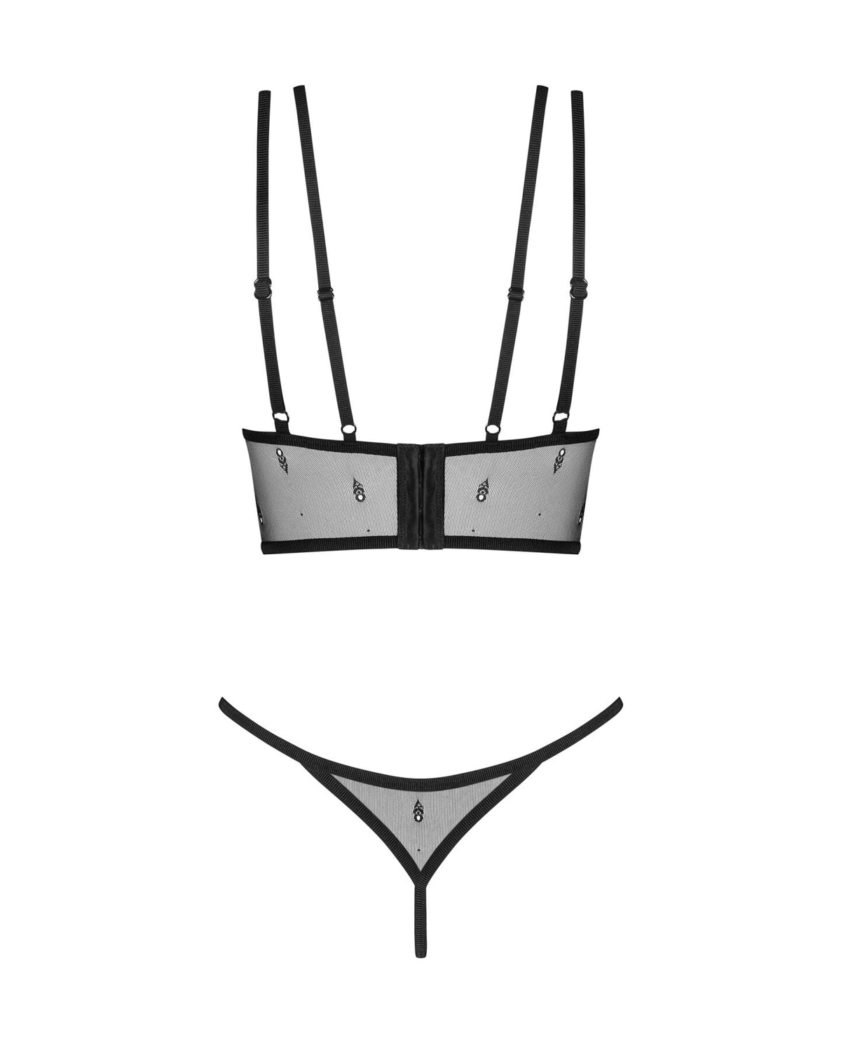 Комплект Obsessive Anniverse Special top & thong S/M