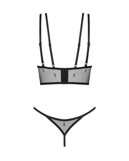 Комплект Obsessive Anniverse Special top & thong S/M