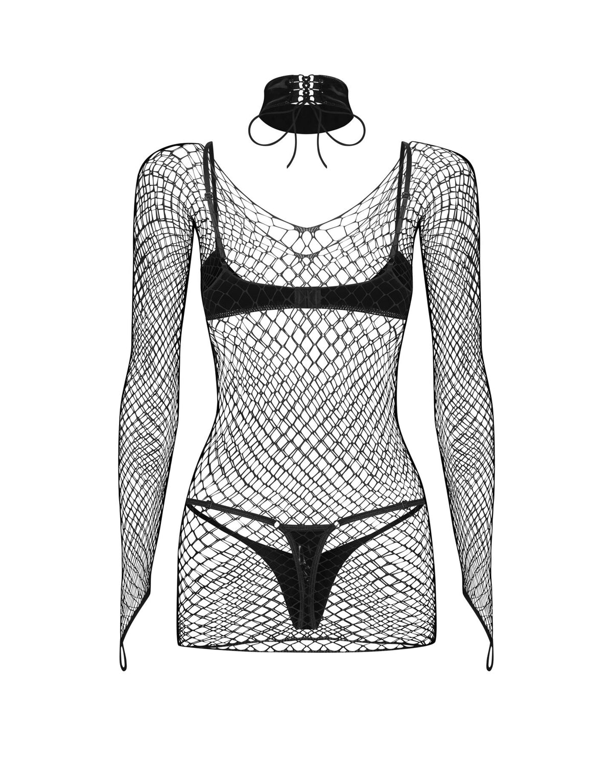 Комплект Obsessive Sashalla 4-pcs set S/M