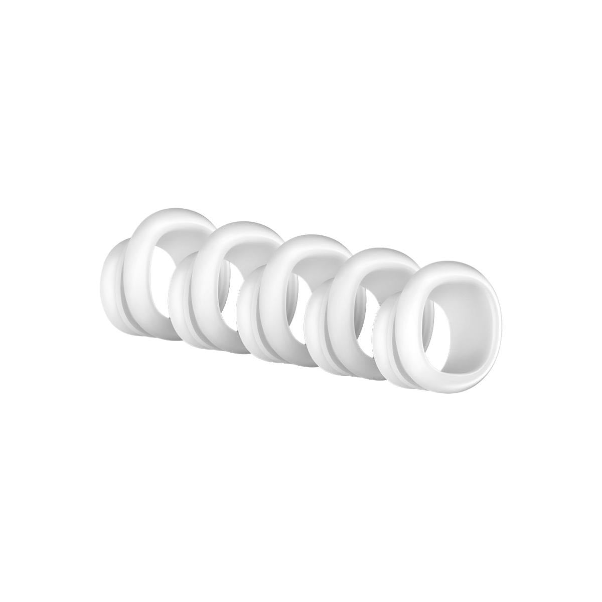 Набір змінних насадок на вакуумний стимулятор Satisfyer Penguin Climax Tips, білий