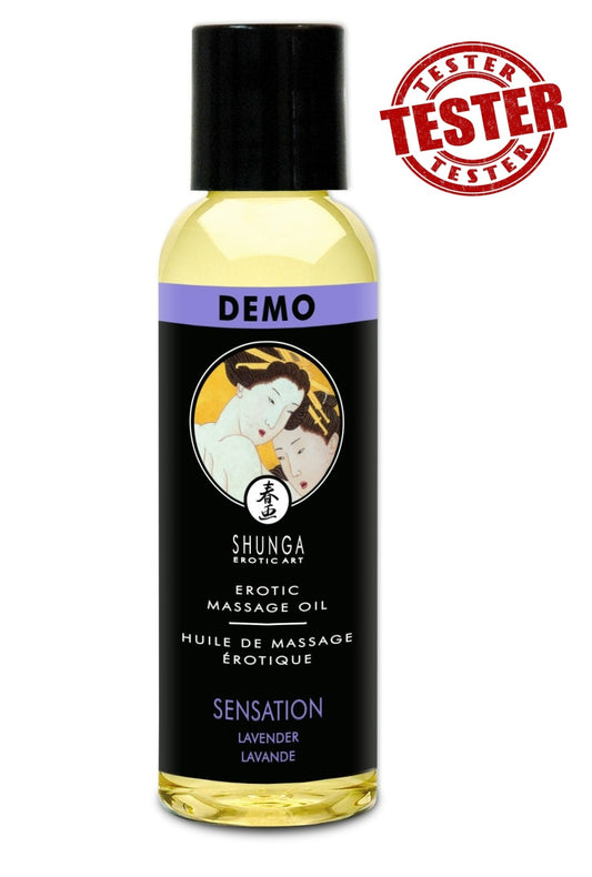 TESTER/Масажна олія SHUNGA Sensation, 60 мл