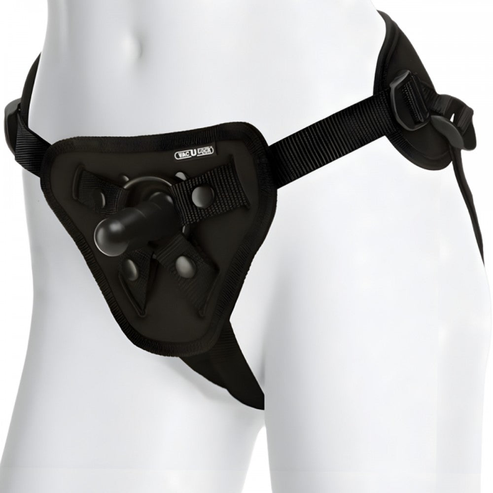 Трусики для страпону універсальні Doc Johnson з ущільненою спинкою Supreme Harness w. Plug