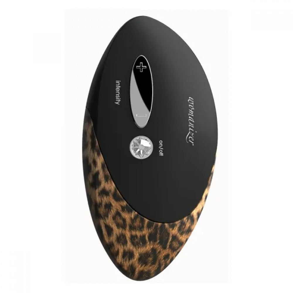 Вакуумний кліторальний стимулятор Womanizer Pro W-500 з леопардовим принтом