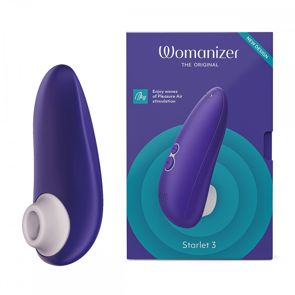 Вакуумний кліторальний стимулятор Womanizer Starlet 3 INDIGO